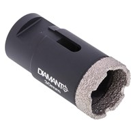 Otwornica diamentowa 30mm, uchwyt M14, diament lutowany DIAMANTO