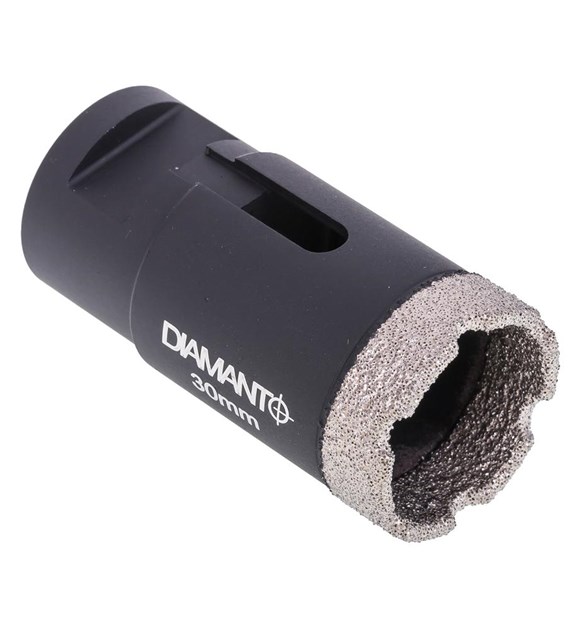 Otwornica diamentowa 30mm, uchwyt M14, diament lutowany DIAMANTO