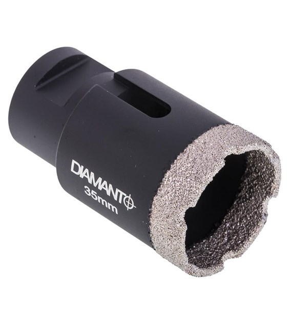 Otwornica diamentowa 35mm, uchwyt M14, diament lutowany DIAMANTO