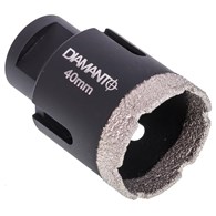 Otwornica diamentowa 40mm, uchwyt M14, diament lutowany DIAMANTO