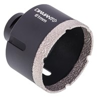 Otwornica diamentowa 61mm, uchwyt M14, diament lutowany DIAMANTO