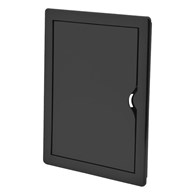 Drzwiczki rewizyjne plastikowe zatrzask 15 x 20cm - GRAFITOWE