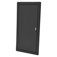 Drzwiczki rewizyjne plastikowe zatrzask 15 x 30cm - GRAFITOWE