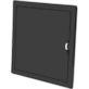 Drzwiczki rewizyjne plastikowe zatrzask 25 x 30cm - GRAFITOWE