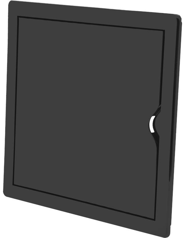 Drzwiczki rewizyjne plastikowe zatrzask 25 x 30cm - GRAFITOWE