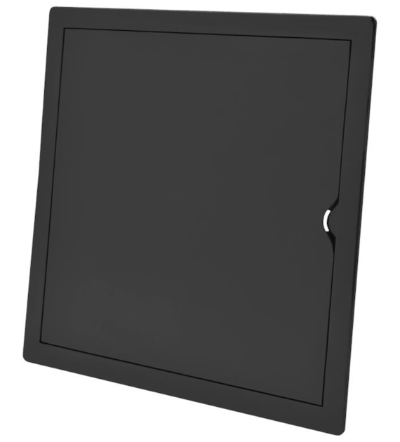 Drzwiczki rewizyjne plastikowe zatrzask 30 x 30cm - GRAFITOWE