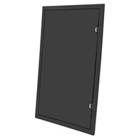 Drzwiczki rewizyjne plastikowe zatrzask 30 x 50cm - GRAFITOWE