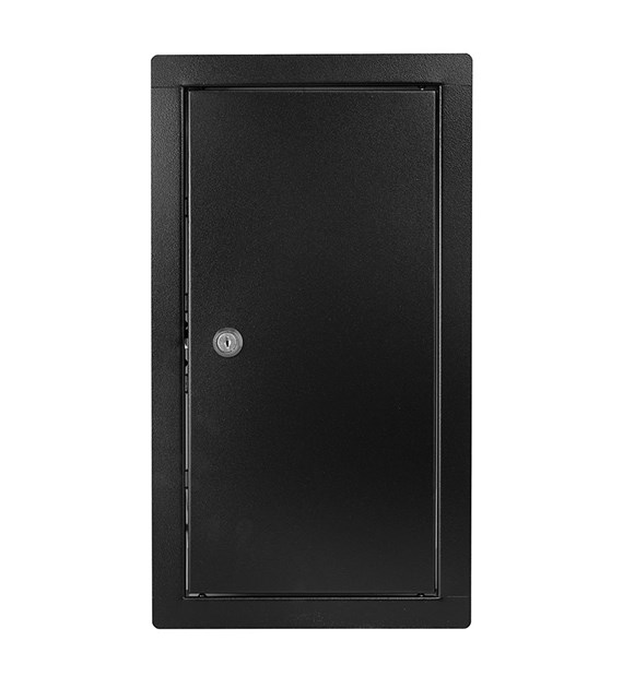 Drzwiczki rewizyjne malowane kluczyk (wew. 50x60cm) - CZARNE