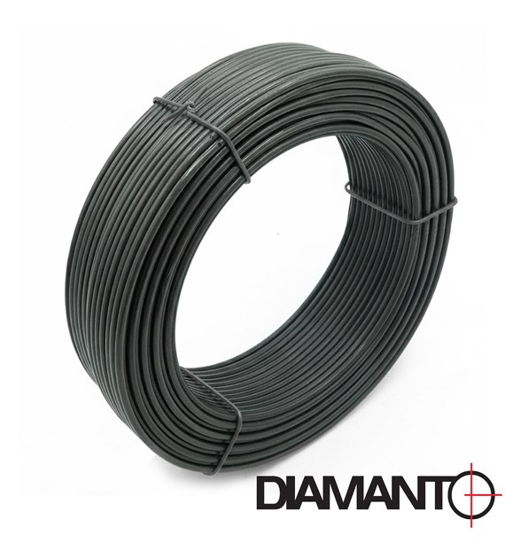 Drut ogrodniczy powlekany PCV 2,6mm x 52m (antracyt)