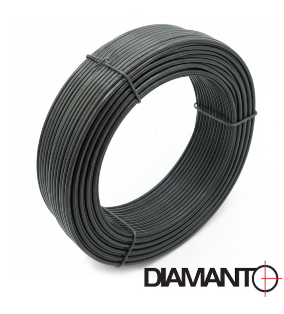 Drut ogrodniczy powlekany PCV 2,6mm x 52m (antracyt)