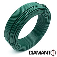 Drut ogrodniczy powlekany PCV 2,6mm x 52m (zielony)