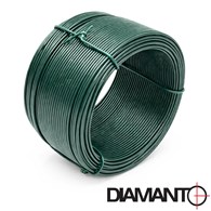 Drut ogrodniczy powlekany PCV 1,25mm x 50m (zielony)