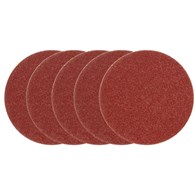 Krążki ścierne na rzep 125mm P80 5szt VOREL