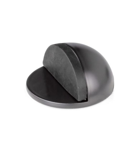 Odbój drzwiowy półkulisty  V  samoprzylepny CZARNY