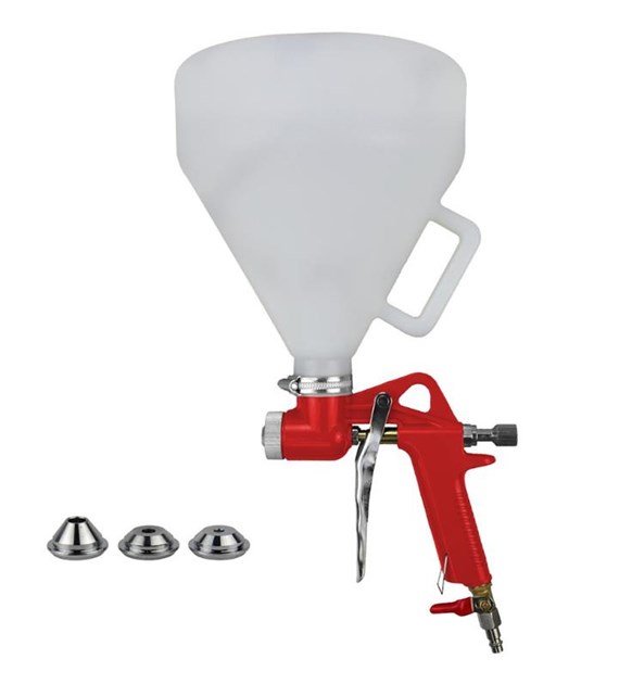 Pistolet do malowania tynków plastikowy zbiornik 6L