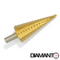 Wiertło stopniowe tytanowane 4x32mm DIAMANTO