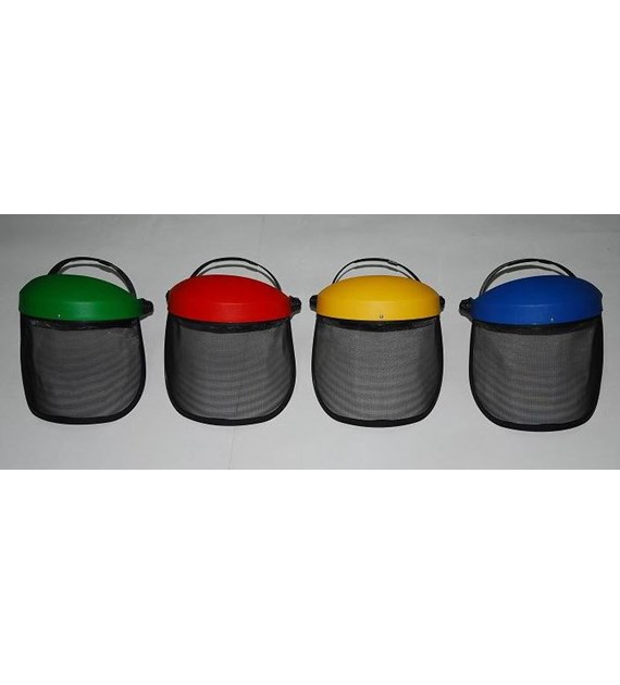 Przyłbica ochronna z siatką CE DIAMANTO