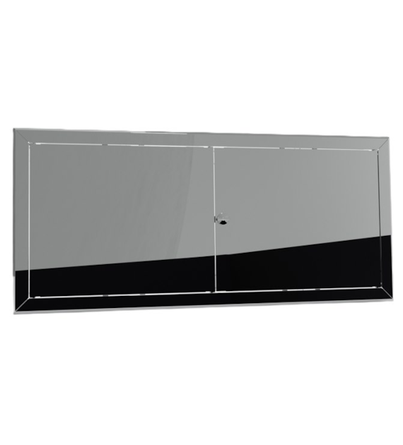Drzwiczki rewizyjne dwuskrzydłowe malowane MAXI 90 x 80cm - BIAŁE, pokrętło
