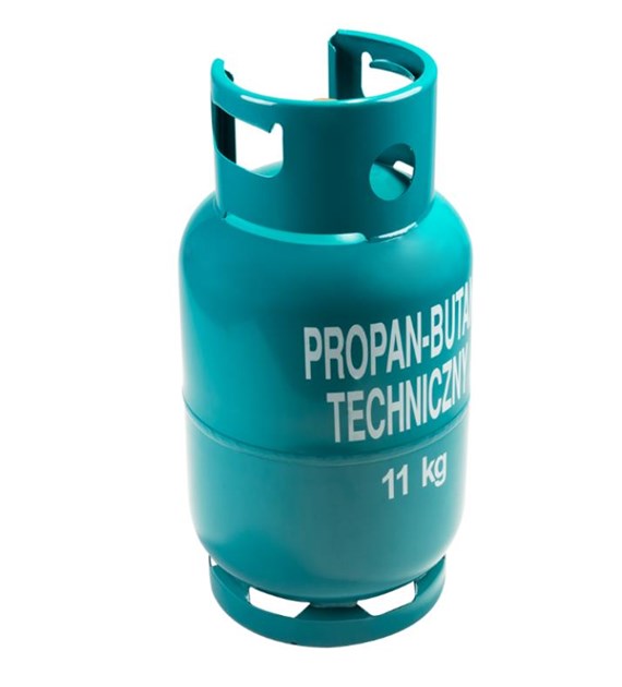 Butla do gazu PROPAN-BUTAN - 11kg z kołnierzem