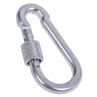 Karabińczyk z zabezpieczeniem 40mm