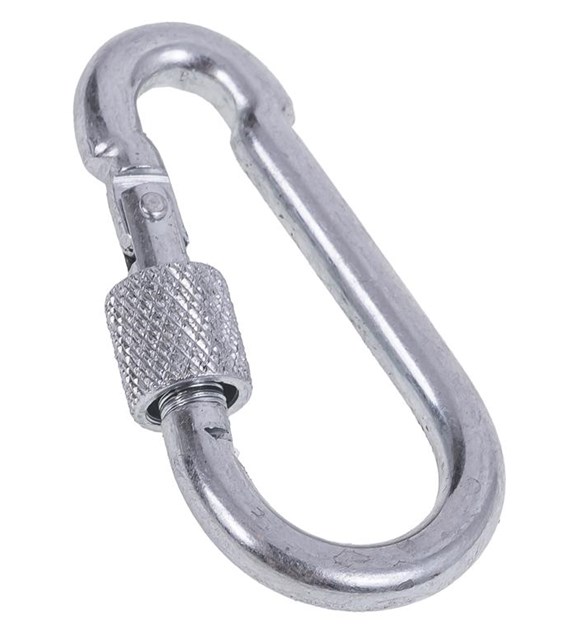 Karabińczyk z zabezpieczeniem 40mm