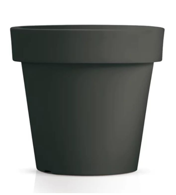 Doniczka DLR800 Lexo Round - antracytowy