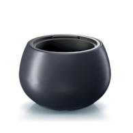Doniczka DBHEK400 Heos - antracytowy