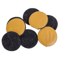 Ślizgacz meblowy okrągły fi 30mm 6szt szary