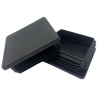 Zaślepka wewnętrzna 100x100mm czarna