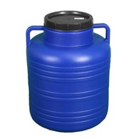 Beczka plastikowa 60L z pokrywką ATEST