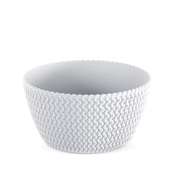 Doniczka DSPM240 Splofy Low - biały