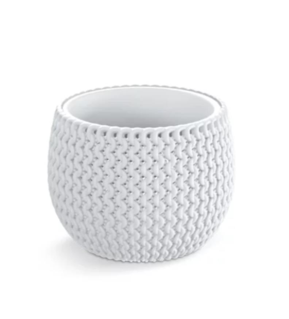 Doniczka DKSP180 Splofy Bowl - biały