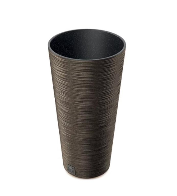 Doniczka FURU SLIM ECO WOOD - kawa ECO