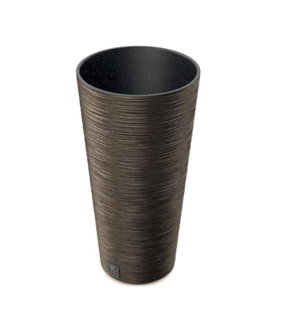 Doniczka FURU SLIM ECO WOOD - kawa ECO