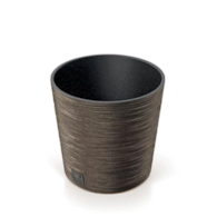 Doniczka DFR250W Furu Round Eco Wood - kawa ECO