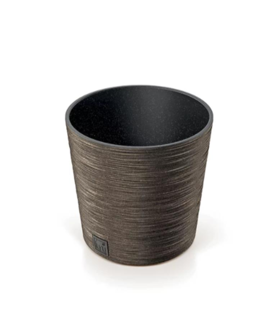 Doniczka DFR300W Furu Round Eco Wood - kawa ECO