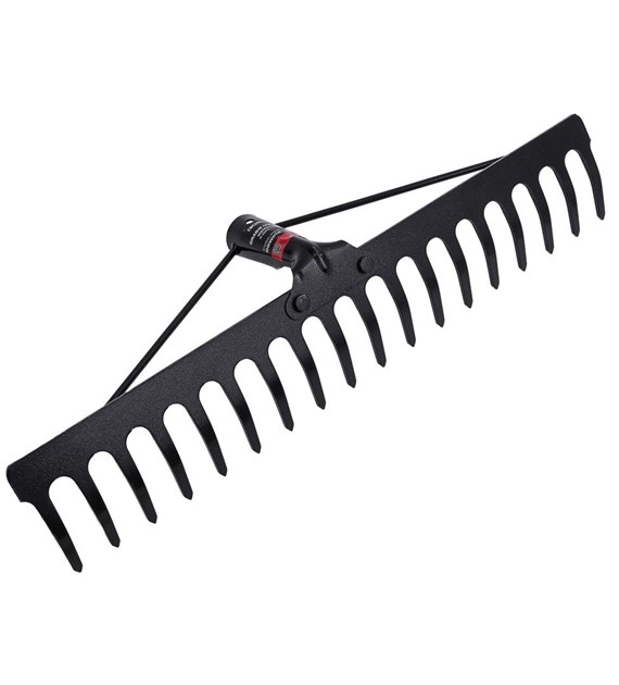 Grabie metalowe WZMOCNIONE 18-zębne n/opr DIAMANTO