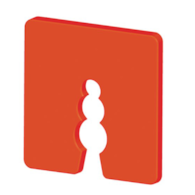 Podkładki dystansowe 50 x 50 białe, 50szt