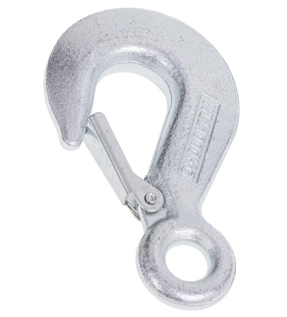 Hak z zabezpieczeniem 1000 kg DIAMANTO