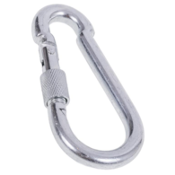 Karabińczyk z zabezpieczeniem 90 mm DIAMANTO