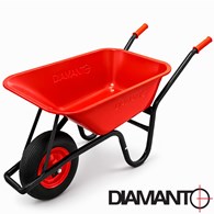 Taczki ogrodowe 100l kosz ocynkowany MALOWANY  DIAMANTO