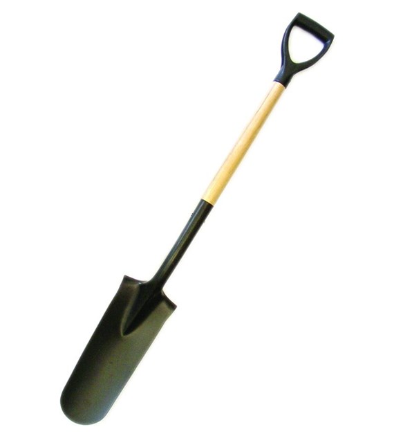 Łopata drenarska 42cm oprawiona