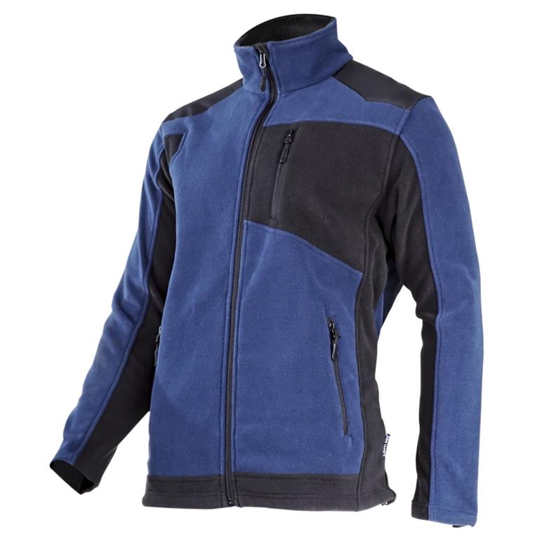 Bluza polarowa granatowa  2XL  ze wzmocnieniami LAHTI PRO, CE