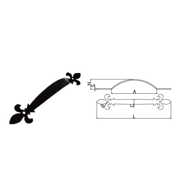 Antaba drzwiowa KUTA nr 3 DIAMANTO