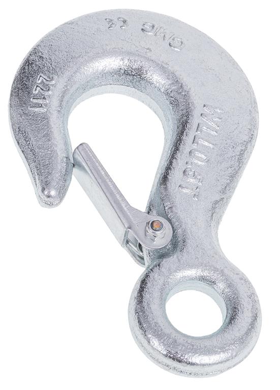 Hak z zabezpieczeniem 500 kg DIAMANTO