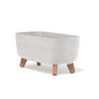 Doniczka DGCL400W Gracia Case Eco Wood - biały ECO