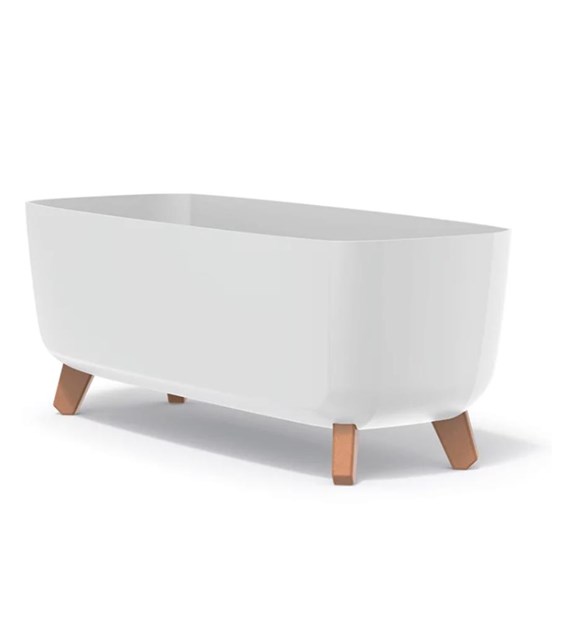 Doniczka DGCL400W Gracia Case Eco Wood - biały ECO