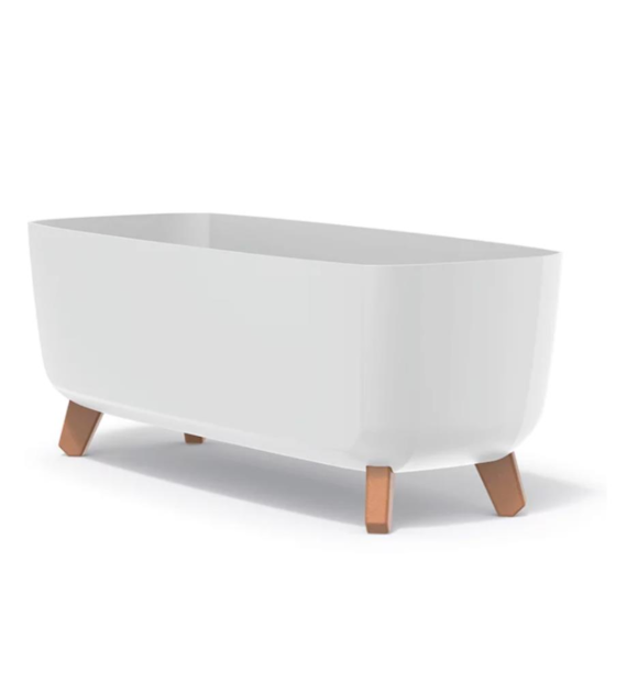 Doniczka DGCL400W Gracia Case Eco Wood - biały ECO