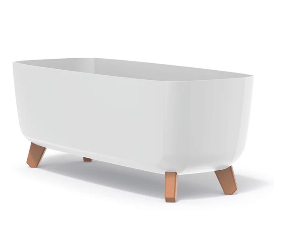 Doniczka DGCL400W Gracia Case Eco Wood - biały ECO