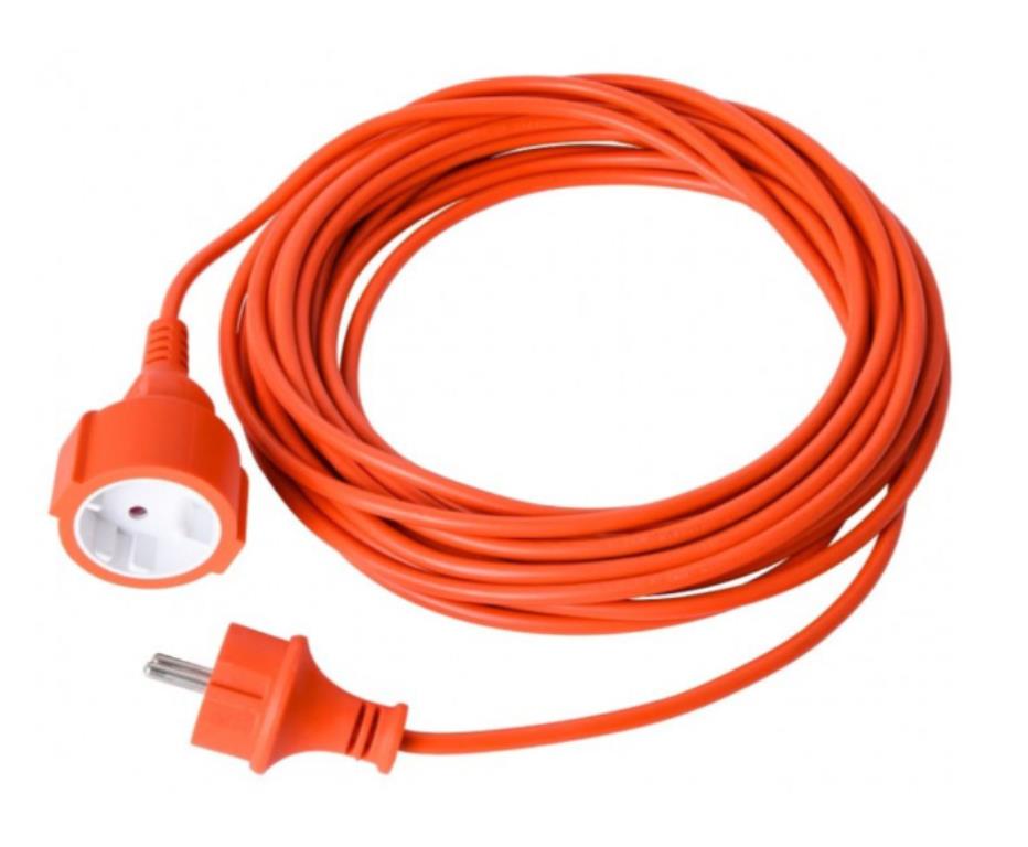 Przedłużacz 1GN bez uziemienia 40m pomarańczowy M20703 ECOLIGHT